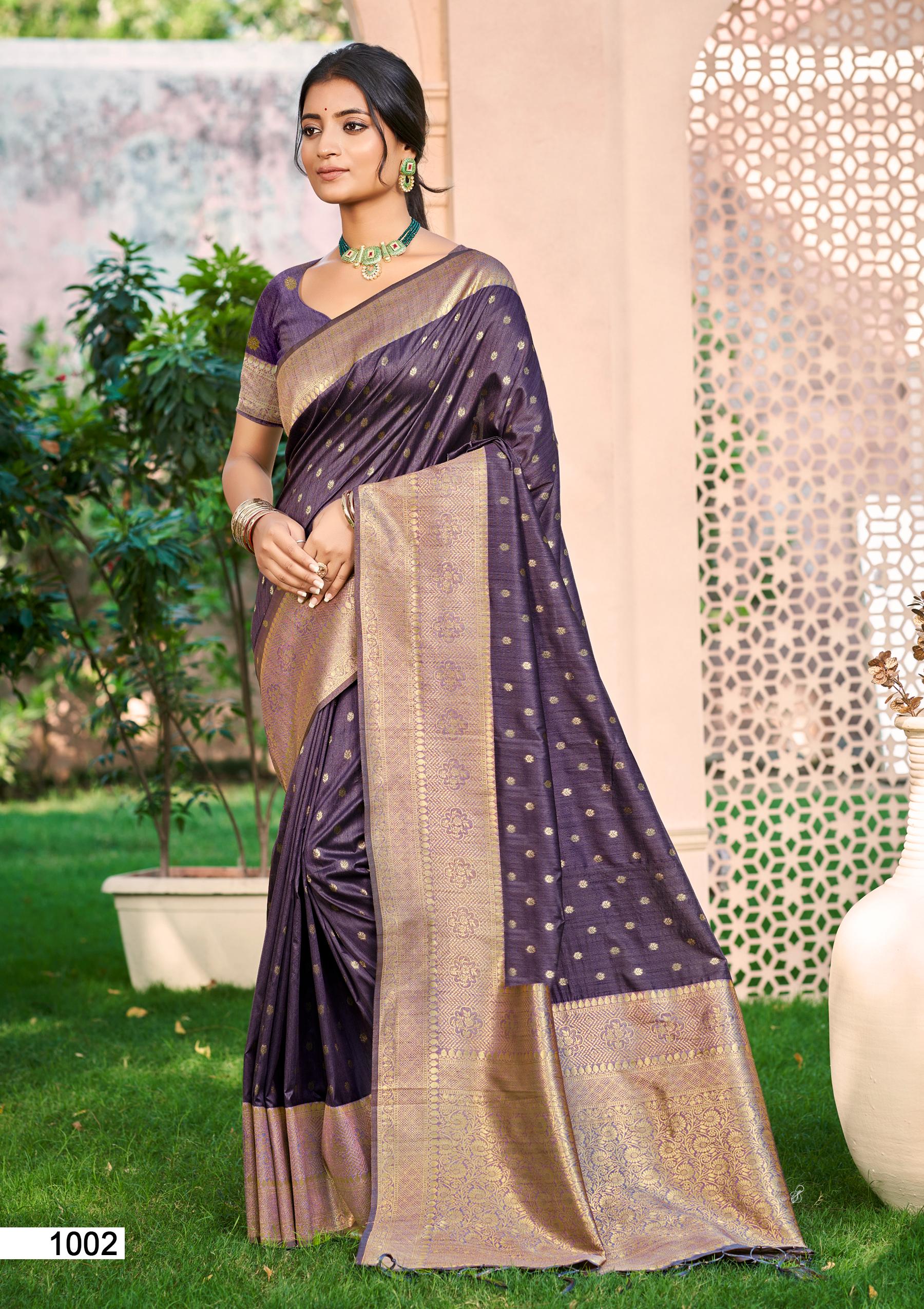 Dark Wine Assam Silk Saree With Minimalist Elegance and Classy Drape