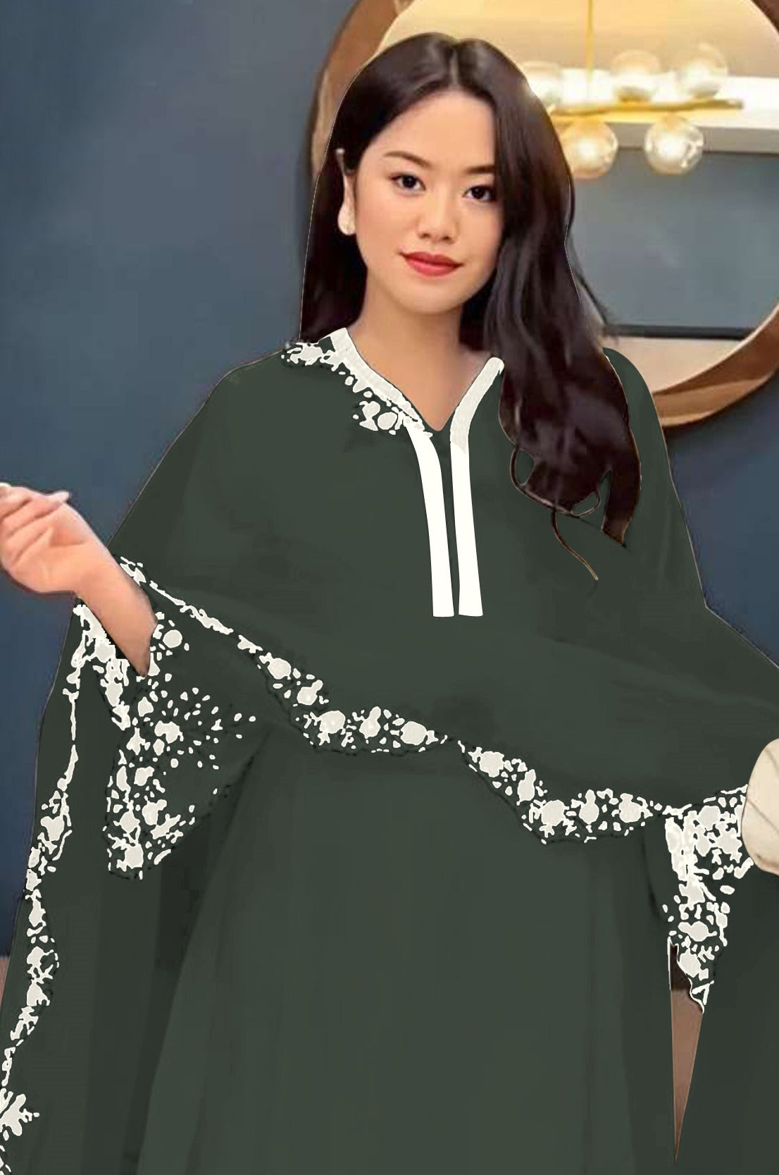 Green Pakistani Salwar Suit With Heavy Embroidery Work