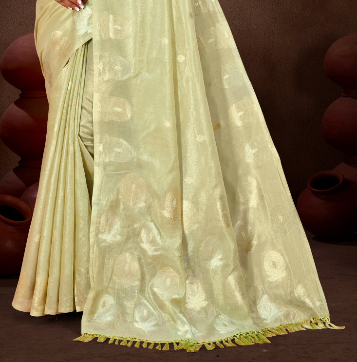 Heritage Pink Munga kota Festival Saree for Women