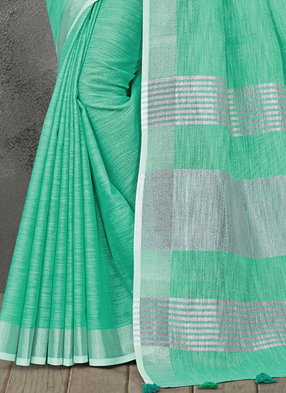 Linen Saree