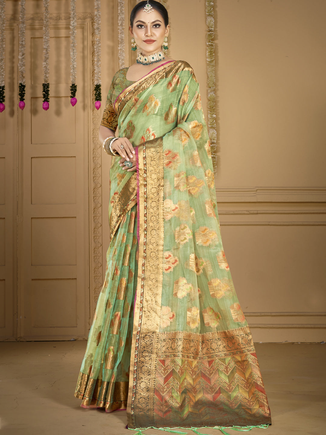 Organza Saree