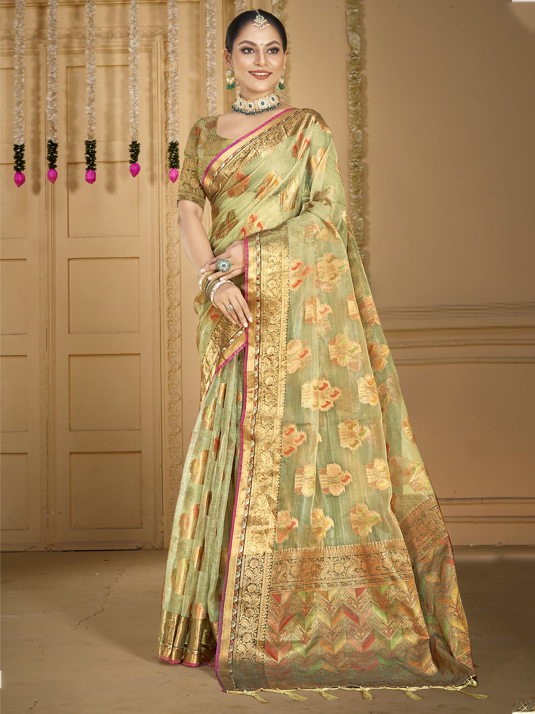 Organza Saree