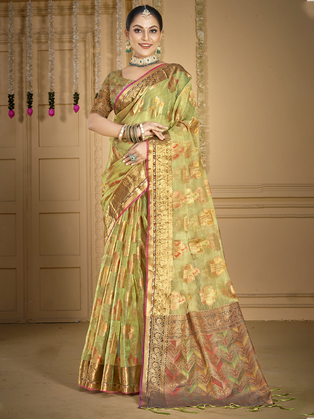 Organza Saree