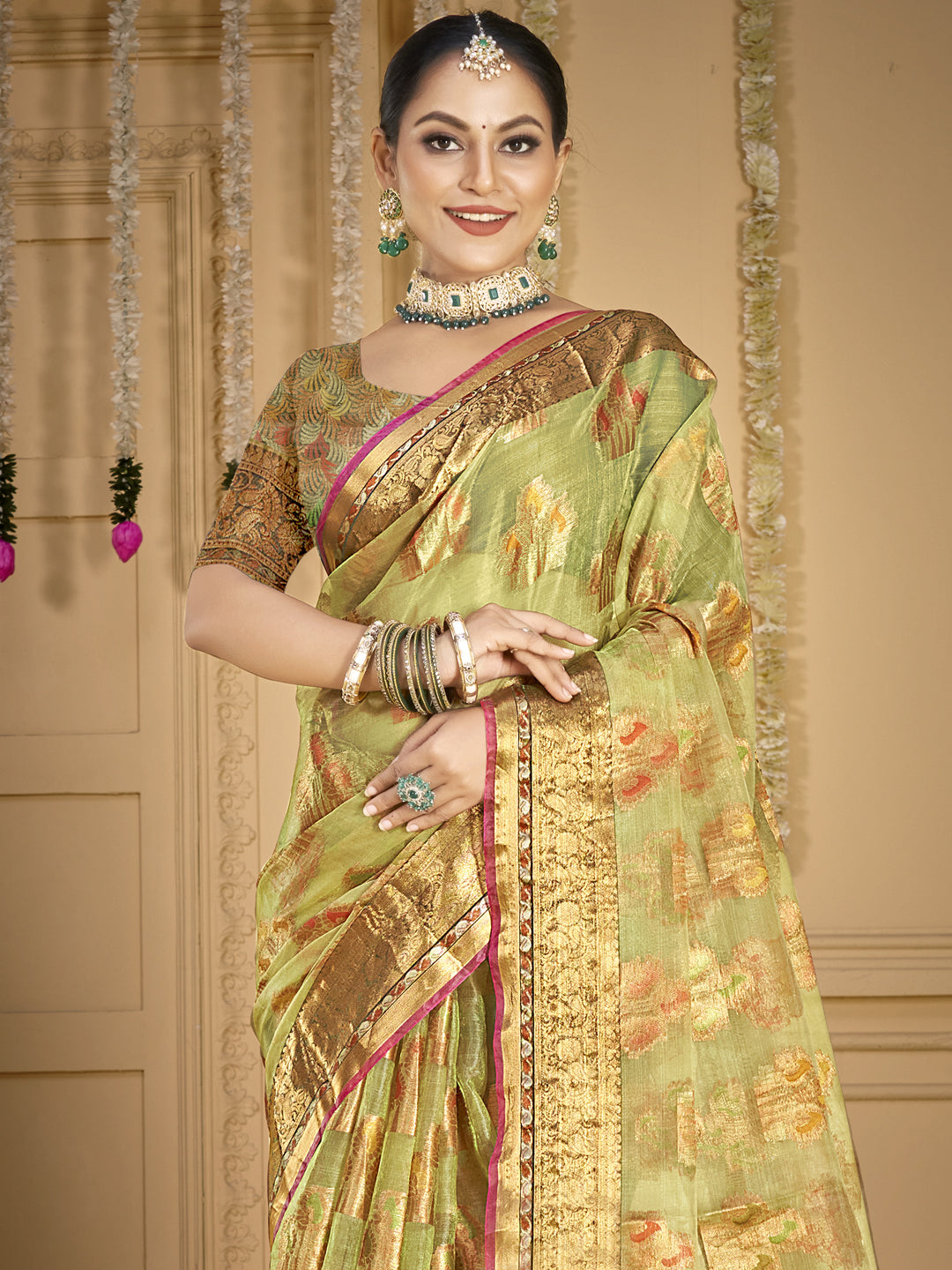Organza Saree