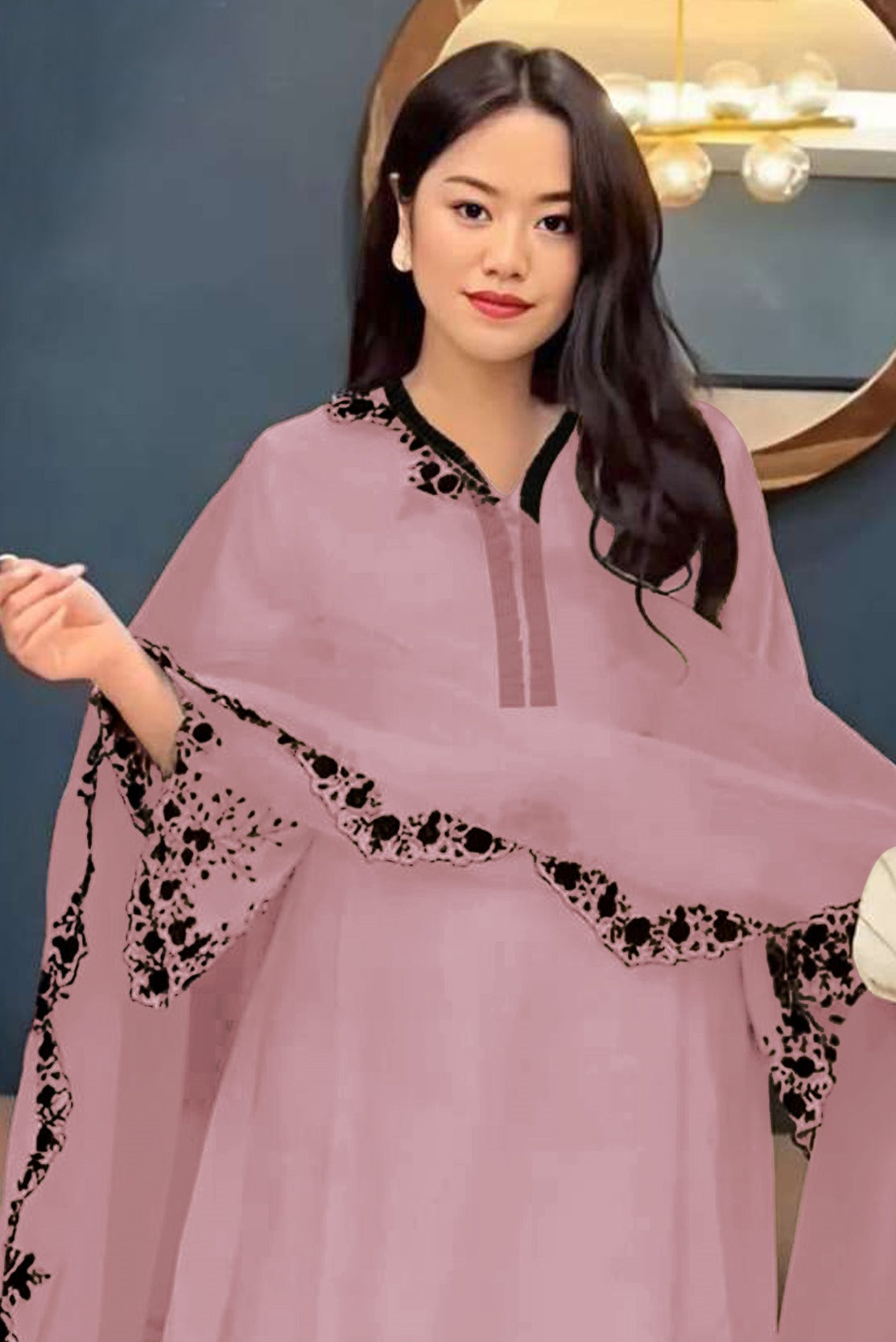 Pink Pakistani Salwar Suit With Heavy Embroidery Work