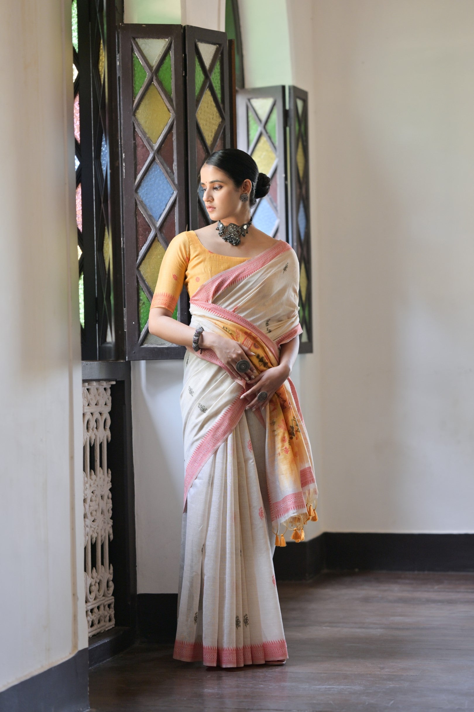 Purple Soft Silk Fabri Woven Paithani Meenakari Designer Ceremonial Saree
