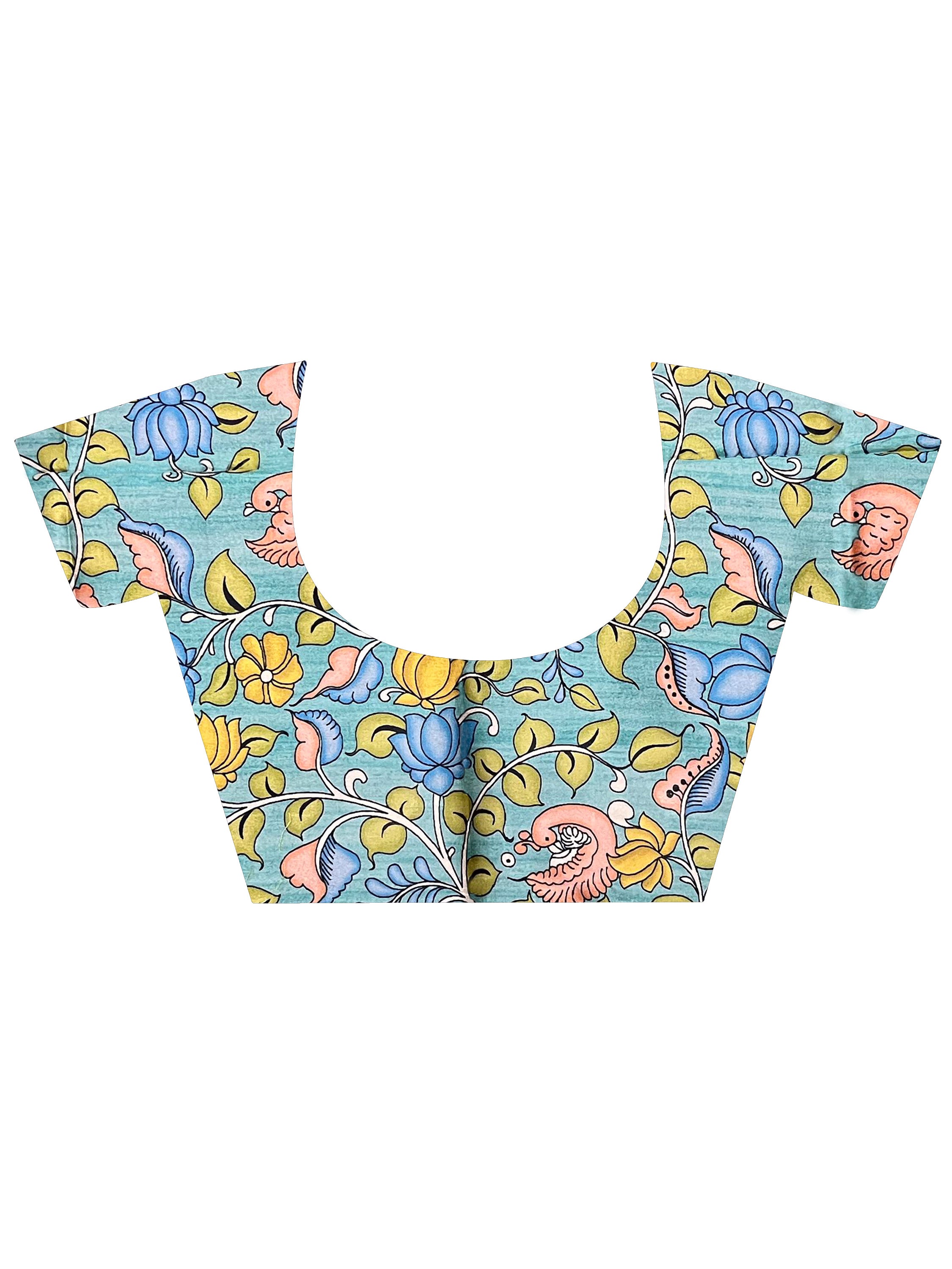 Red Cotton Silk Saree with Solid Design and Printed Pallu