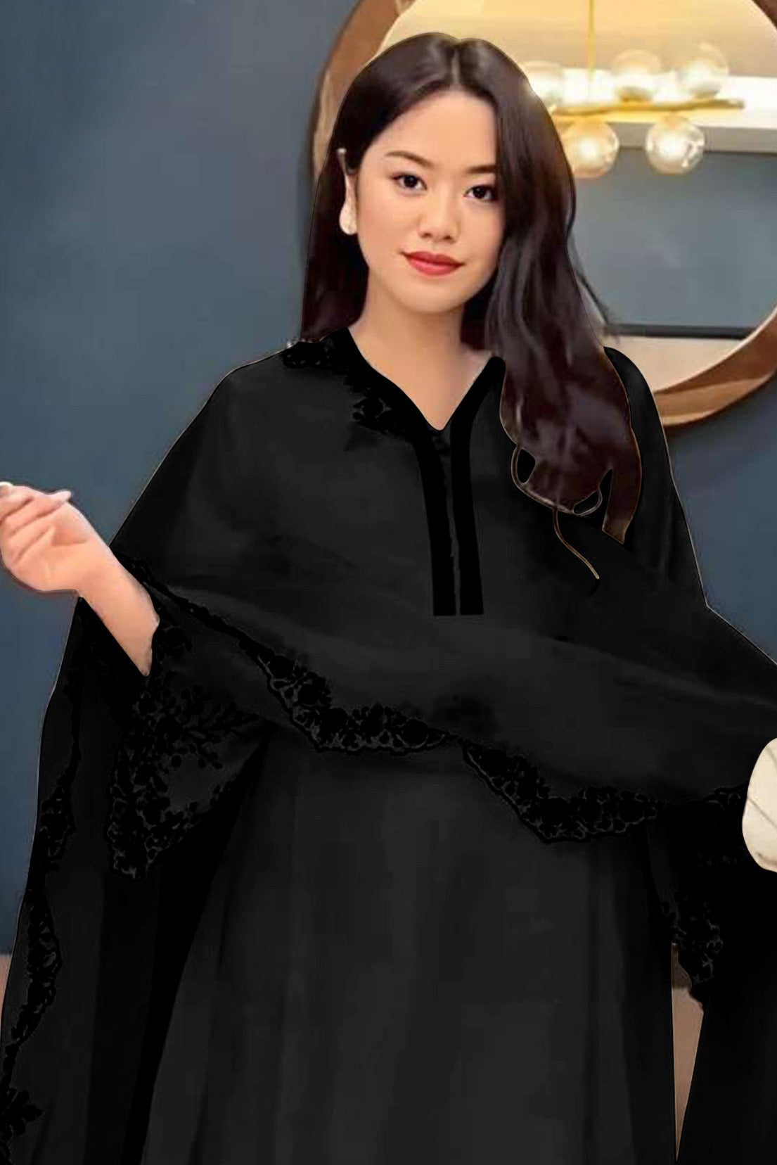 Black Pakistani Salwar Suit With Heavy Embroidery Work