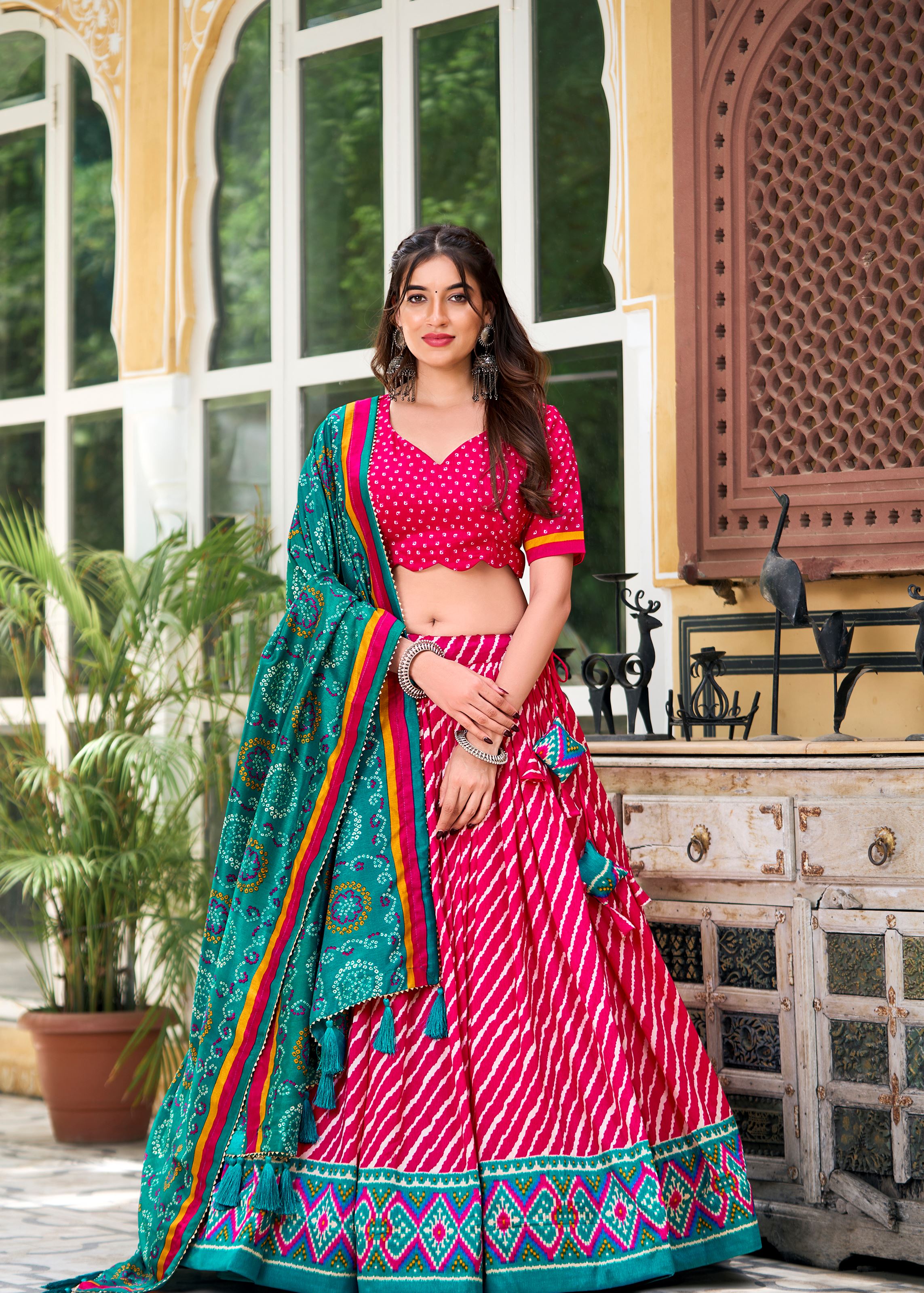 Glow in Pink Cotton Silk Beauty with Intricate Embroidery