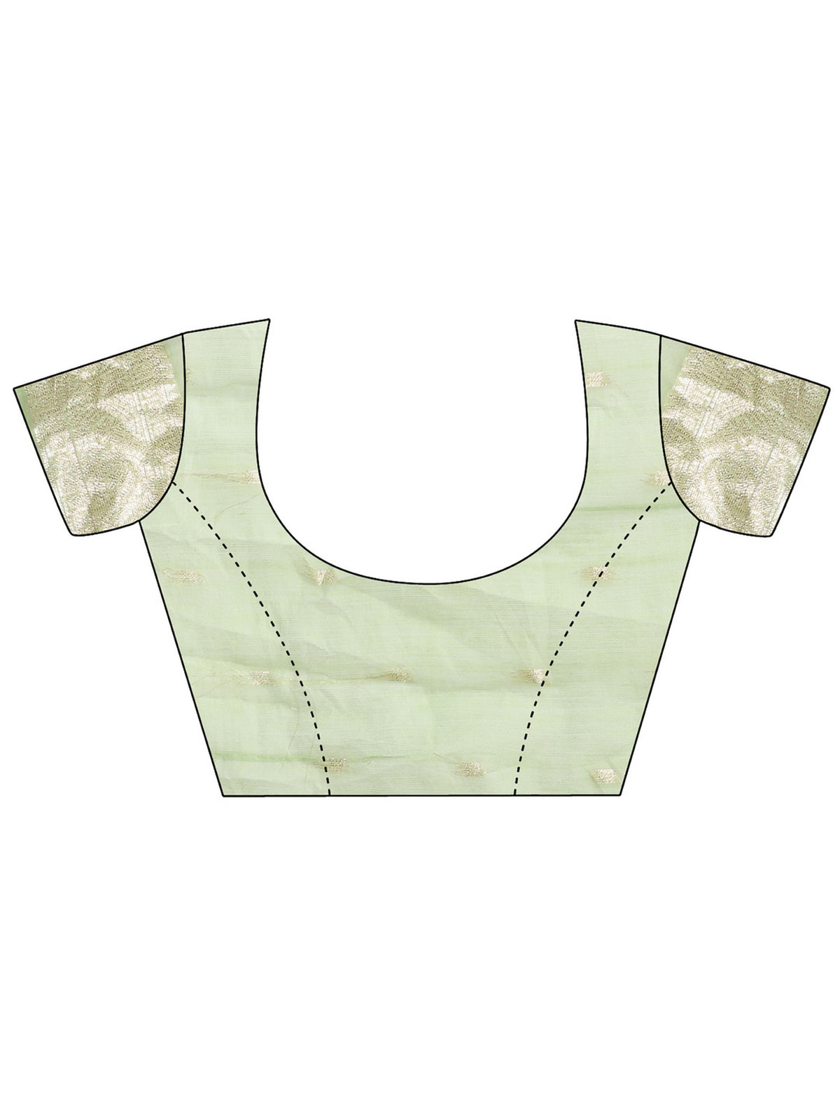 Light Green Linen Cotton Woven Jacquard Designer Ehtnic Partywear Girlie Looks Saree