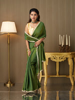Mahendi Silk Fancy Designer Bollywood Party Saree