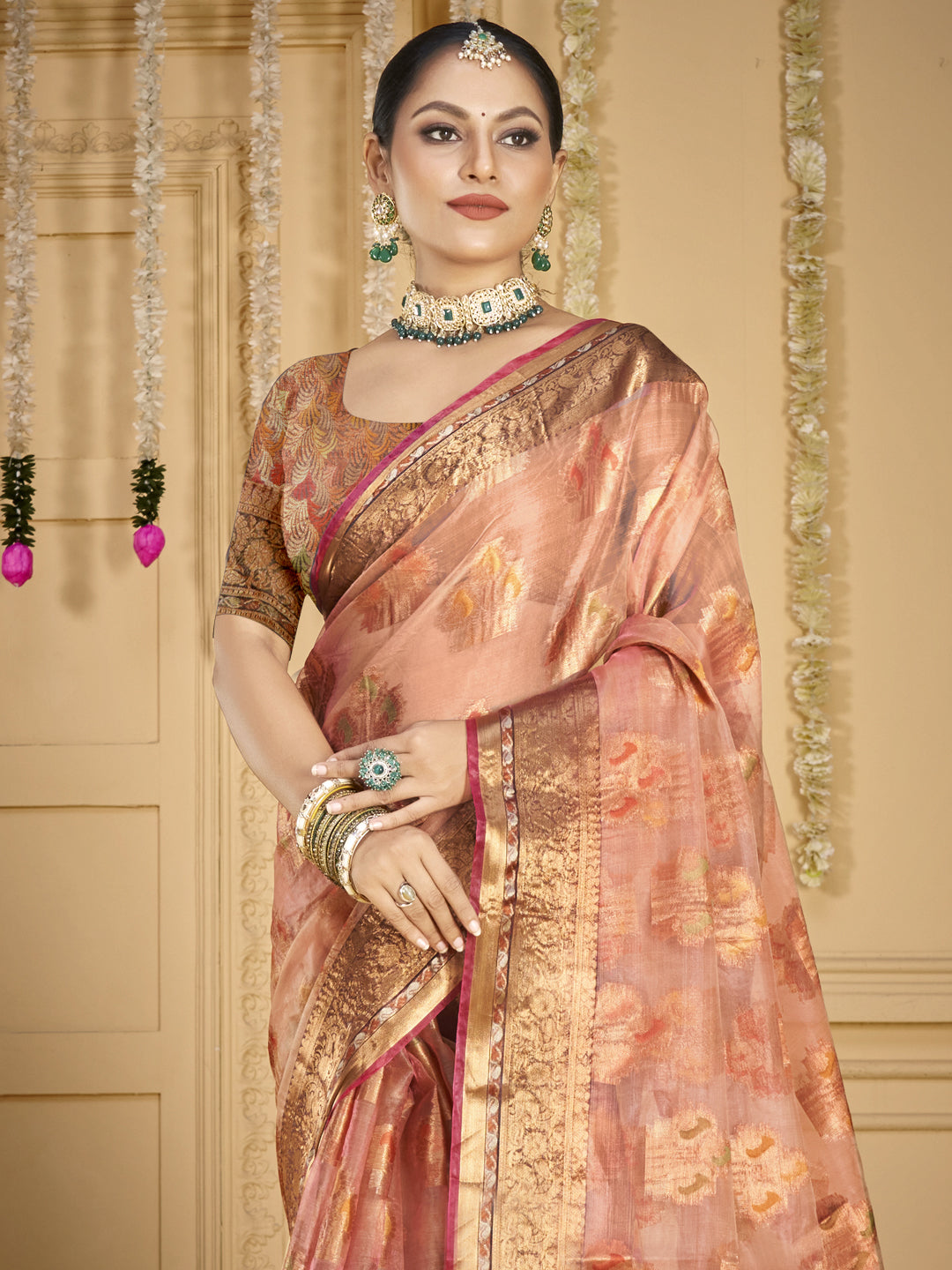 Organza Saree