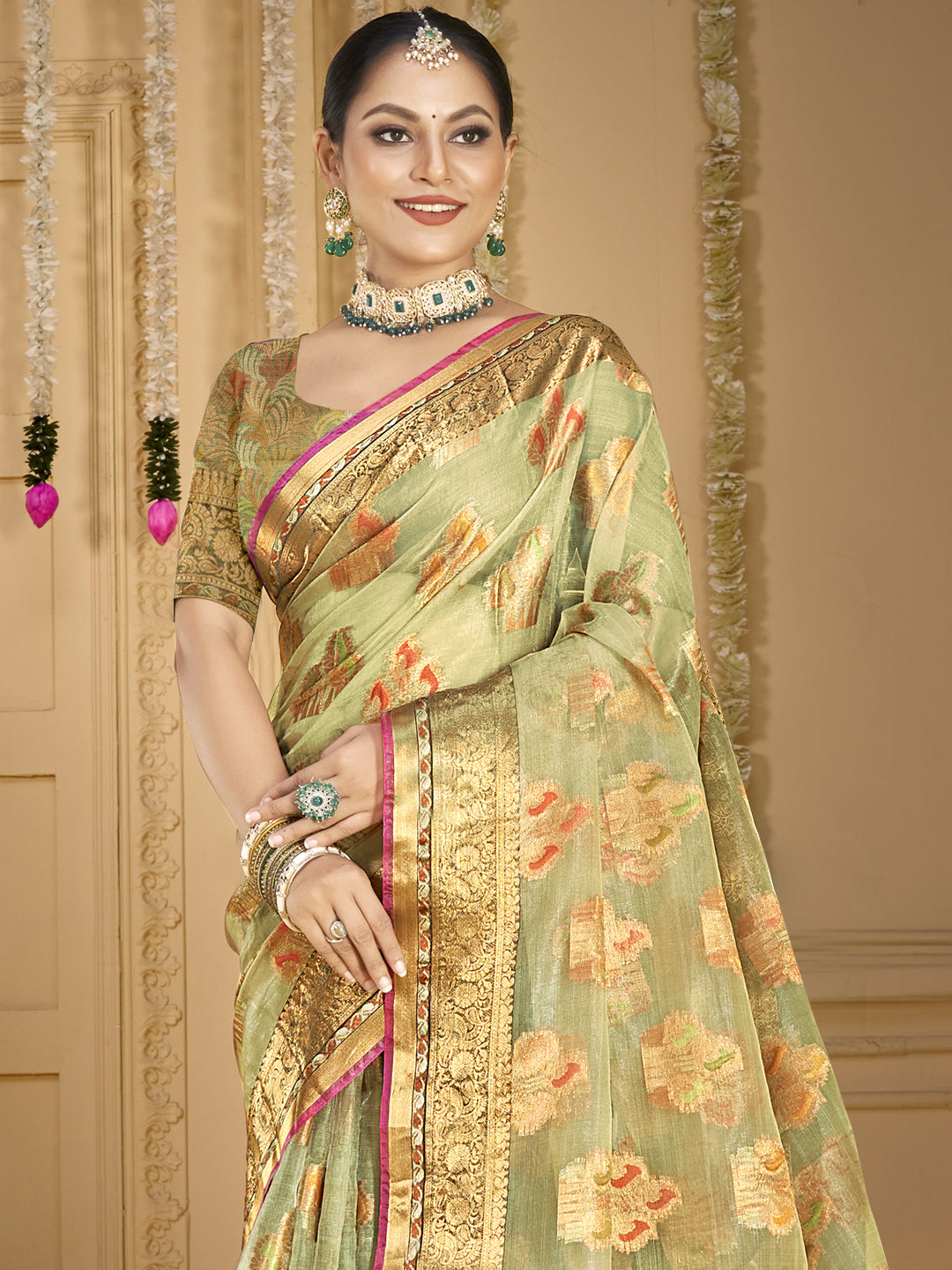 Organza Saree