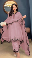 Pink Pakistani Salwar Suit With Heavy Embroidery Work