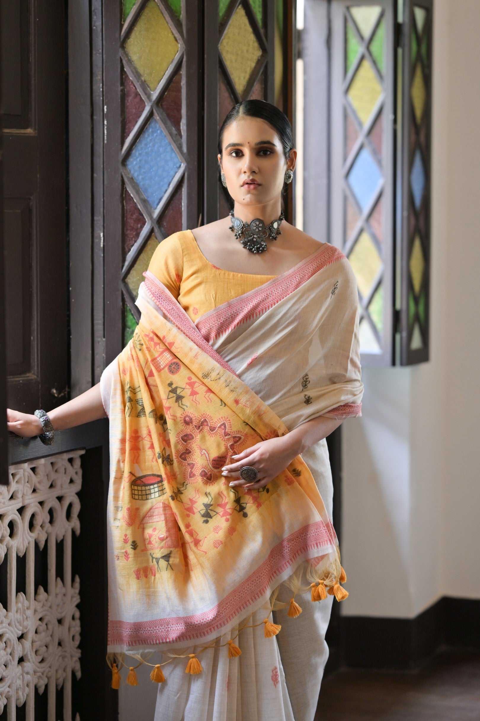 Purple Soft Silk Fabri Woven Paithani Meenakari Designer Ceremonial Saree