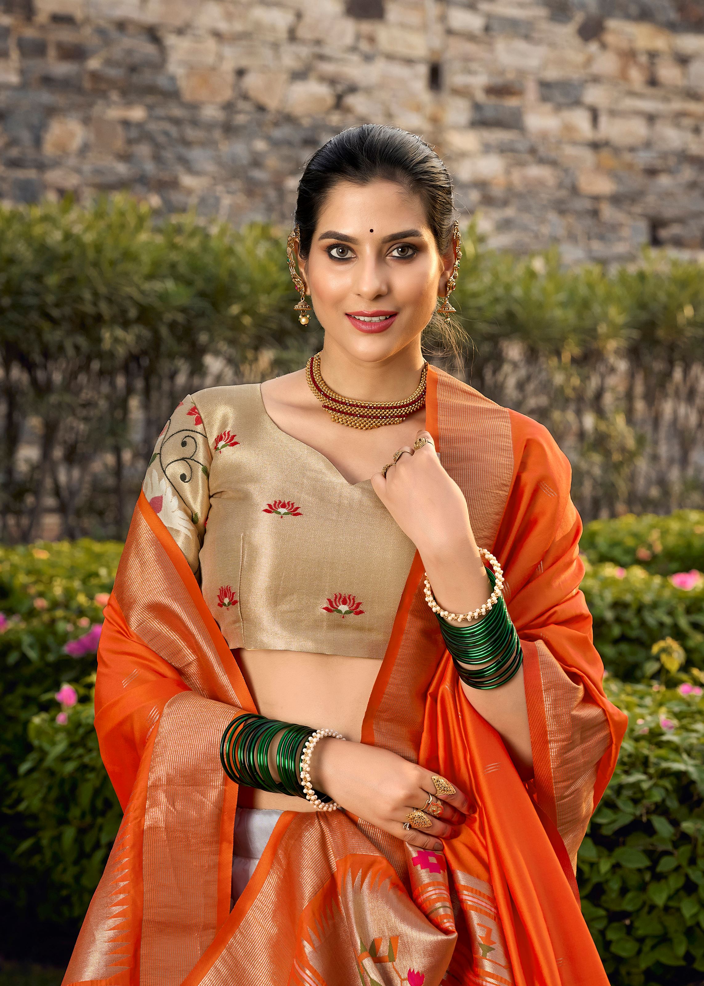 White Perfection Traditional Jacquard Silk Lehenga With Timeless Zari Elegance